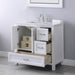 Altair Design Isla 36″ Single Bathroom Vanity Set in White 36″ size