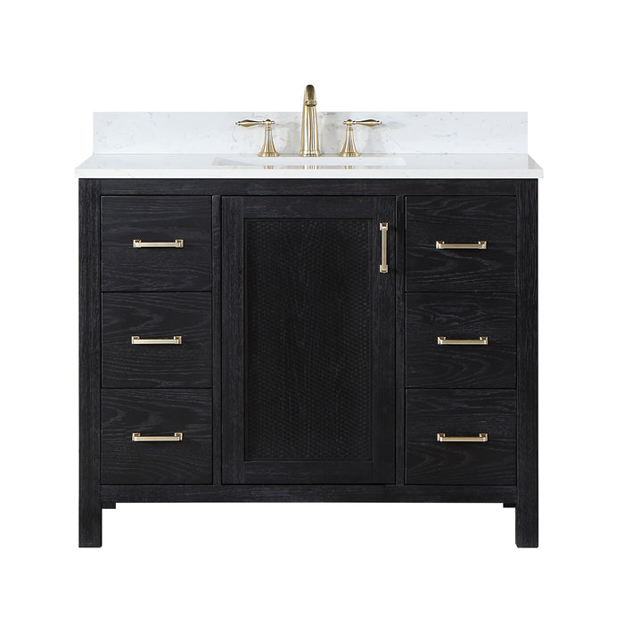 Altair Design Hadiya 42″ Single Bathroom Vanity Set 42″ size