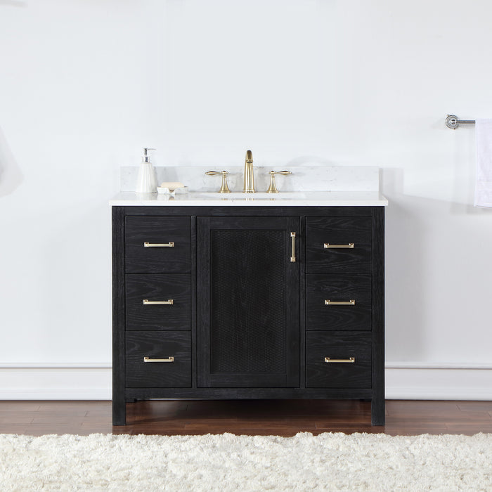 Altair Design Hadiya 42″ Single Bathroom Vanity Set 42″ size