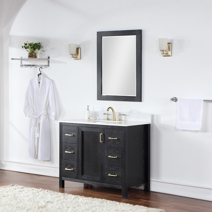 Altair Design Hadiya 42″ Single Bathroom Vanity Set 42″ size