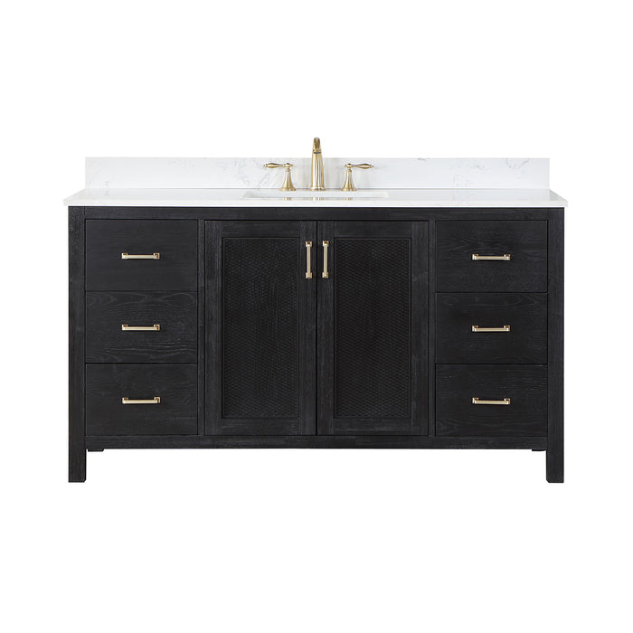 Altair Design Hadiya 60″ Single Bathroom Vanity Set 42″ size
