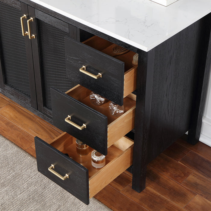 Altair Design Hadiya 60″ Single Bathroom Vanity Set 42″ size