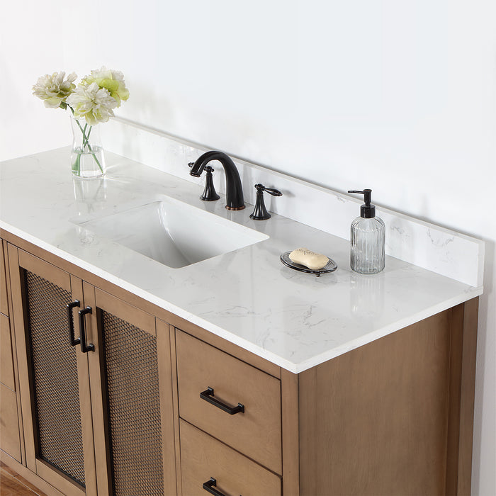 Altair Design Hadiya 60″ Single Bathroom Vanity Set 42″ size