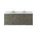 Altair Design Monna 84″ Double Bathroom Vanity Set in Gray lifestyle view
