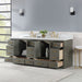 Altair Design Monna 84″ Double Bathroom Vanity Set in Gray lifestyle view