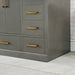 Altair Design Monna 84″ Double Bathroom Vanity Set in Gray detail view