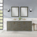 Altair Design Monna 84″ Double Bathroom Vanity Set in Gray