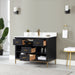 Altair Design Kesia 48″ Single Bathroom Vanity Set in Black 48″ size