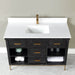 Altair Design Kesia 48″ Single Bathroom Vanity Set in Black 48″ size