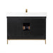 Altair Design Kesia 48″ Single Bathroom Vanity Set in Black 48″ size