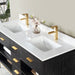 Altair Design Kesia 60″ Double Bathroom Vanity Set in Black 60″ size