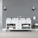 Altair Design Kesia 72″ Double Bathroom Vanity Set in White 72″ size