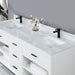 Altair Design Kesia 72″ Double Bathroom Vanity Set in White 72″ size