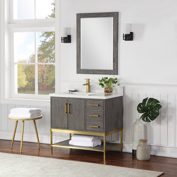 Altair Design Wildy 36″ Single Bathroom Vanity Set 36″ size