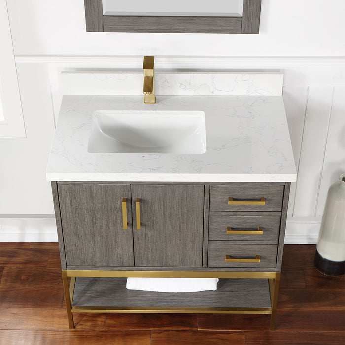 Altair Design Wildy 36″ Single Bathroom Vanity Set 36″ size