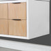 Altair Design Dione 48"" Single Bathroom Vanity in Weathered Pine with Aosta White Composite Stone Countertop