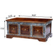 Butler Specialty Company Tennor Wood & Hand Painted Storage Coffee Table, Medium Brown 5480290