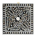 Butler Specialty Company Purgenia Mother Of Perl Side Table, Black and White, Gold 5532388
