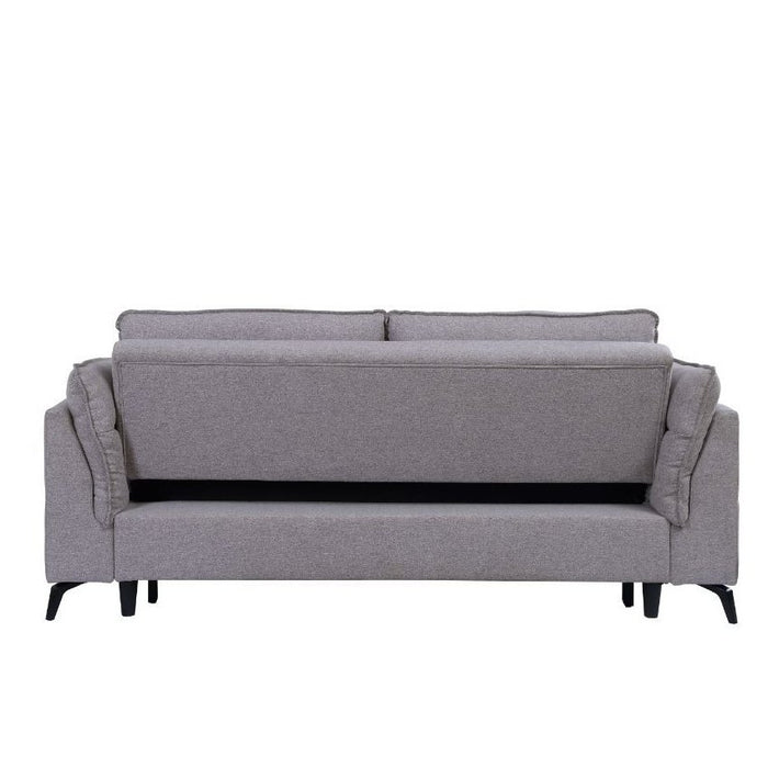 Acme Furniture Helaine Sofa W/Sleeper in Gray Fabric 55560