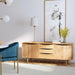 Butler Specialty Company Leonidin Natural Wood 67"" Sideboard, Light Brown 5598312