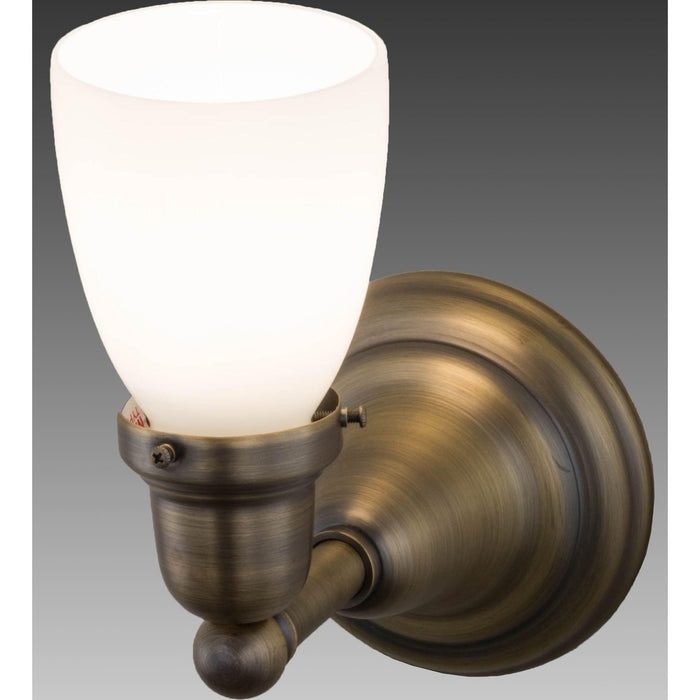 Meyda 5.5"W Revival Oyster Bay Goblet Wall Sconce