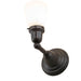 Meyda 5.5"W Revival Oyster Bay Goblet Wall Sconce