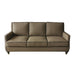 Acme Furniture House Marchese Sofa in Tan PU & Tobacco Finish 58860
