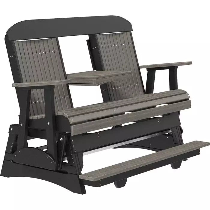 LuxCraft 5' Classic Balcony Glider Chair