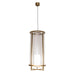 Meyda 18" Wide Stained Tryon Pendant