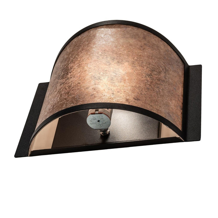 Meyda 12" Wide Mission Stained Prime Wall Sconce
