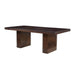 Alpine Furniture Trulinea Extension Rectangular Dining Table, Dark Espresso 6084-01