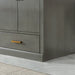 Altair Design Monna 72"" Double Bathroom Vanity Set in Gray Pine with Aosta White Composite Stone Countertop