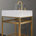 Altair Design Merano 24″ Single Stainless Steel Vanity 24″ size