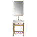 Altair Design Merano 24″ Single Stainless Steel Vanity 24″ size
