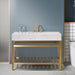 Altair Design Merano 48″ Single Stainless Steel Vanity 48″ size