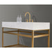 Altair Design Merano 48″ Single Stainless Steel Vanity 48″ size