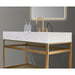 Altair Design Merano 48″ Single Stainless Steel Vanity 48″ size