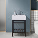 Altair Design Edolo 24″ Single Stainless Steel Vanity 24″ size