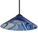 Meyda 18"W Curacao Swirl Pendant