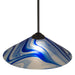 Meyda 18"W Curacao Swirl Pendant