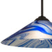 Meyda 18"W Curacao Swirl Pendant