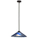 Meyda 18"W Curacao Swirl Pendant