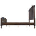 Sunset Trading Bahama Shutter Queen Bed | Tropical Walnut Brown Solid Wood CF-1105-0158-QB