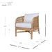 New Pacific Direct Ferrara Rattan Accent Arm Chair 7400053-CB