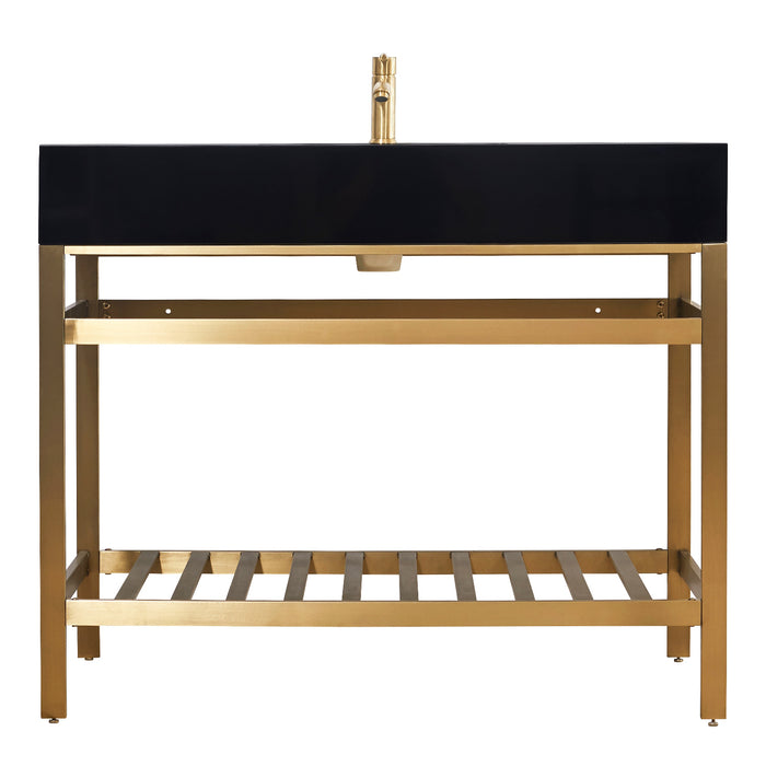 Altair Design Nauders 42″ Single Stainless Steel Vanity 42″ size