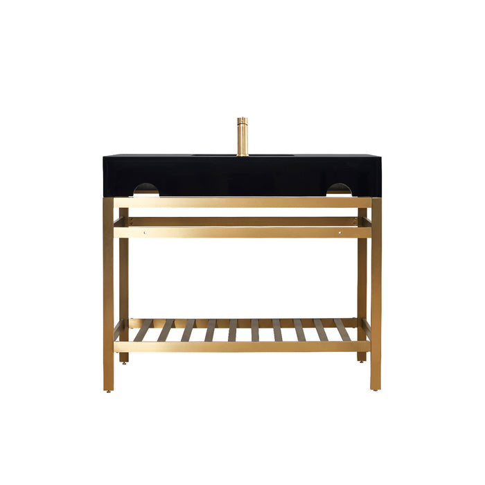 Altair Design Nauders 42″ Single Stainless Steel Vanity 42″ size