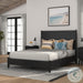 Alpine Furniture Flynn Full Platform Bed, Black 766BLK-08F