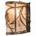 Meyda 6.5"W Whispering Pines Wall Sconce