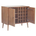 New Pacific Direct Henley Wine Cabinet 2 Doors 8000072