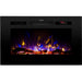 Touchstone Sideline 28 80028 28 Inch Recessed Electric Fireplace Refurbished